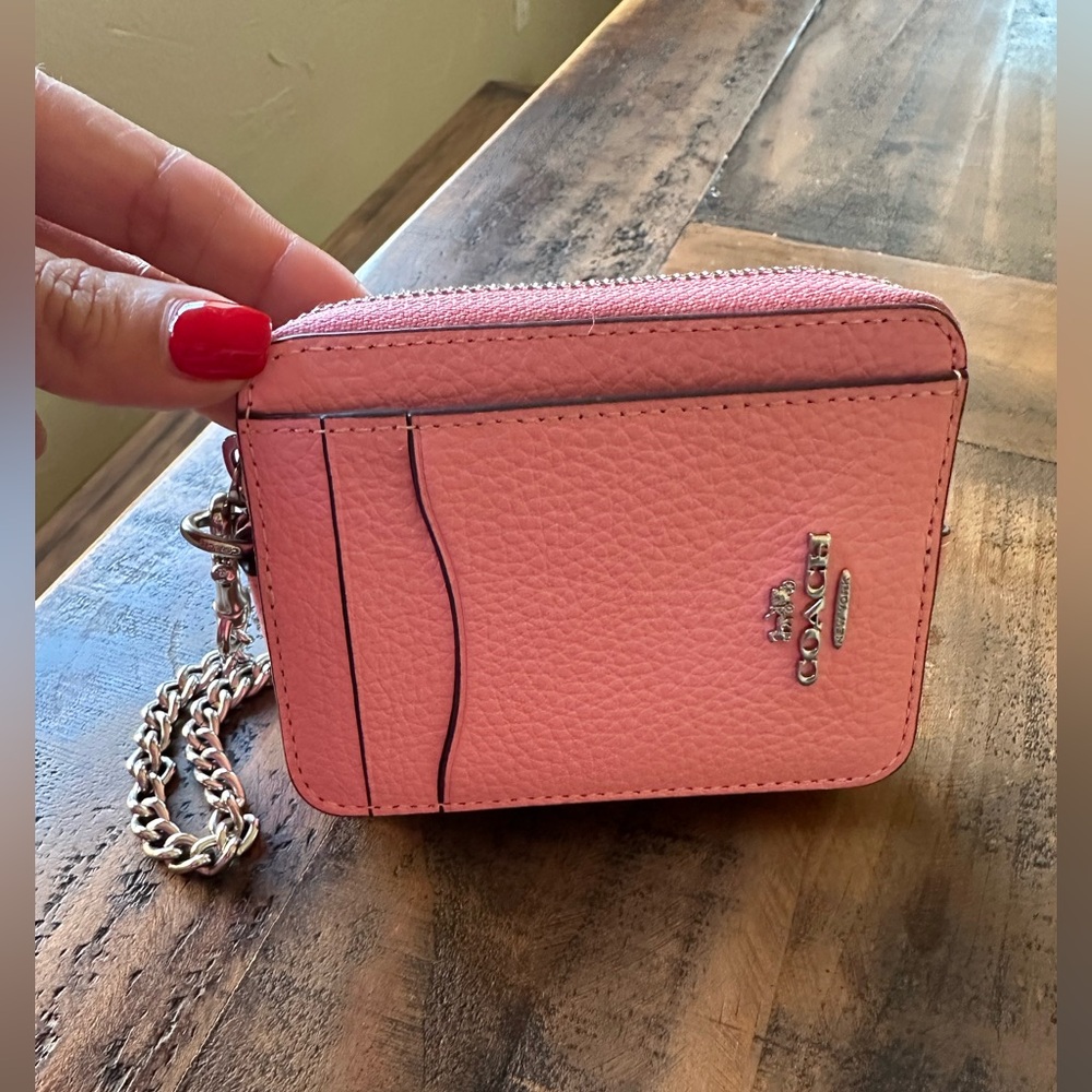 Coach Zip Card Case 🎀